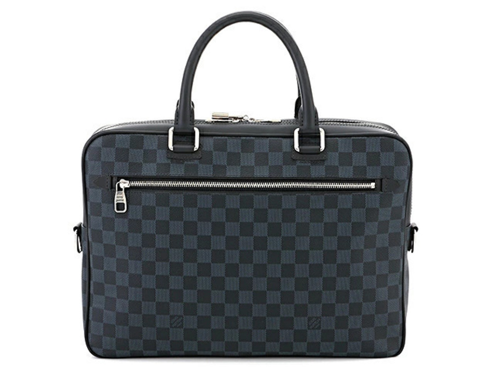 LOUIS VUITTON Bag Portedocument Business Handbag Damier Cobalt Blue
